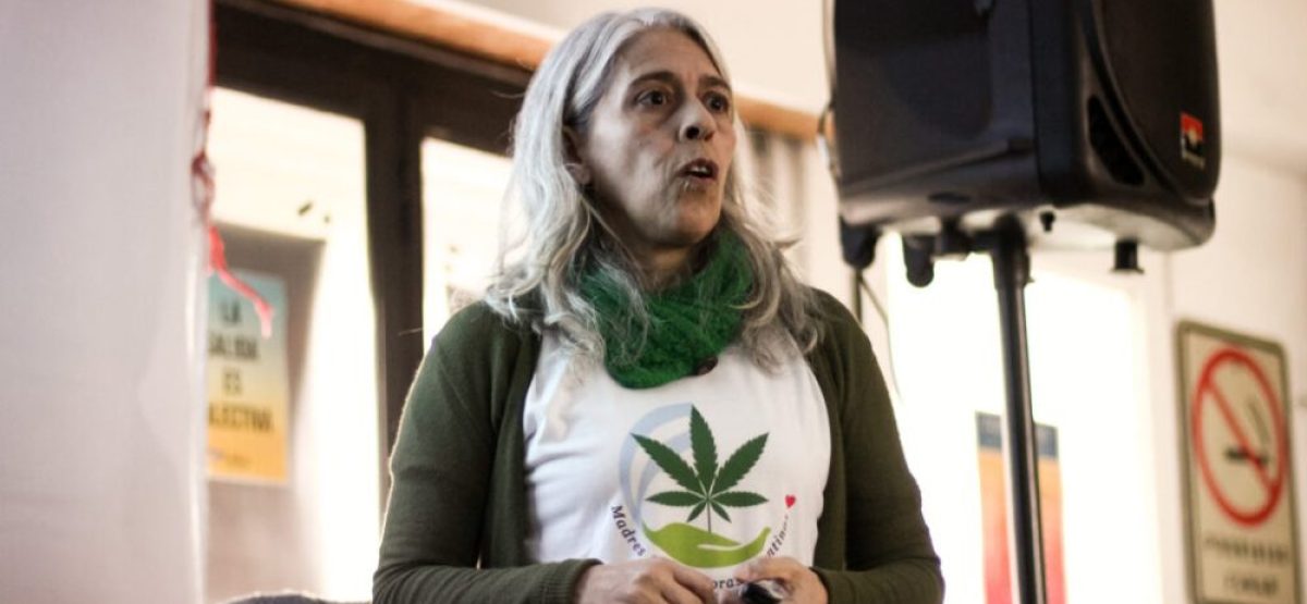 Se desarolla en el Centro Cultural Colibri un taller de Cannabis medicinal dictado por Mama Cultiva La Plata, en La Plata, Buenos Aires, Argentina, el 24 de Junio de 2022. FOTO/Pedro Ramos