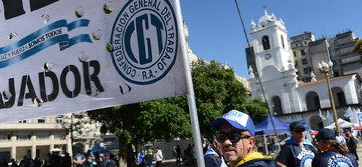 30-04-2026 - Buenos Aires - Marcha CGT Plaza de Mayo. Foto: Luciano Thieberger.