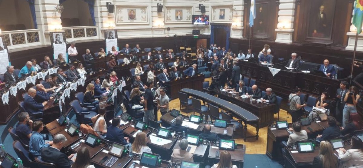 Sesión en la Cámara de Diputados bonaerense por el 24 de marzo a 50 años del golpe de Estado